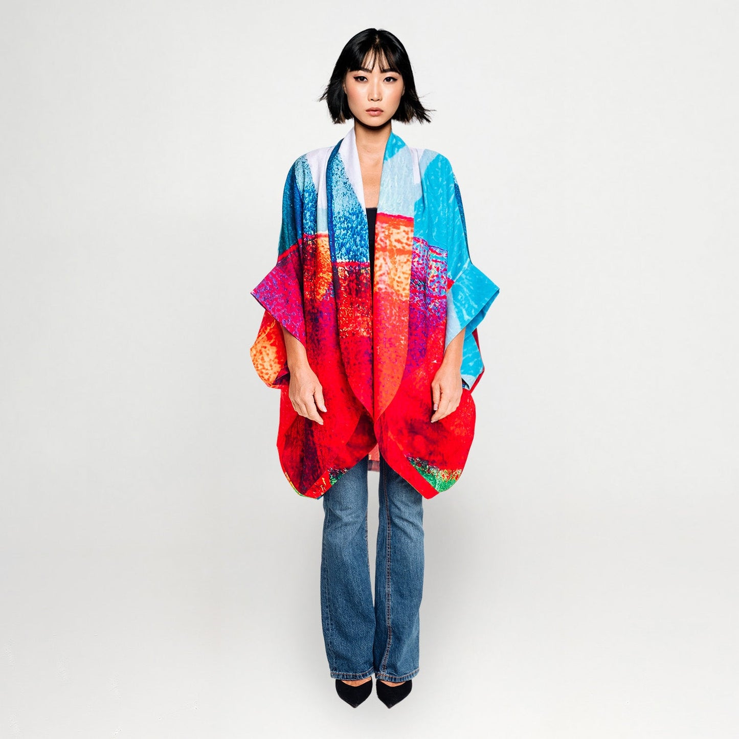 Round Art Kaftan Multi colours 6