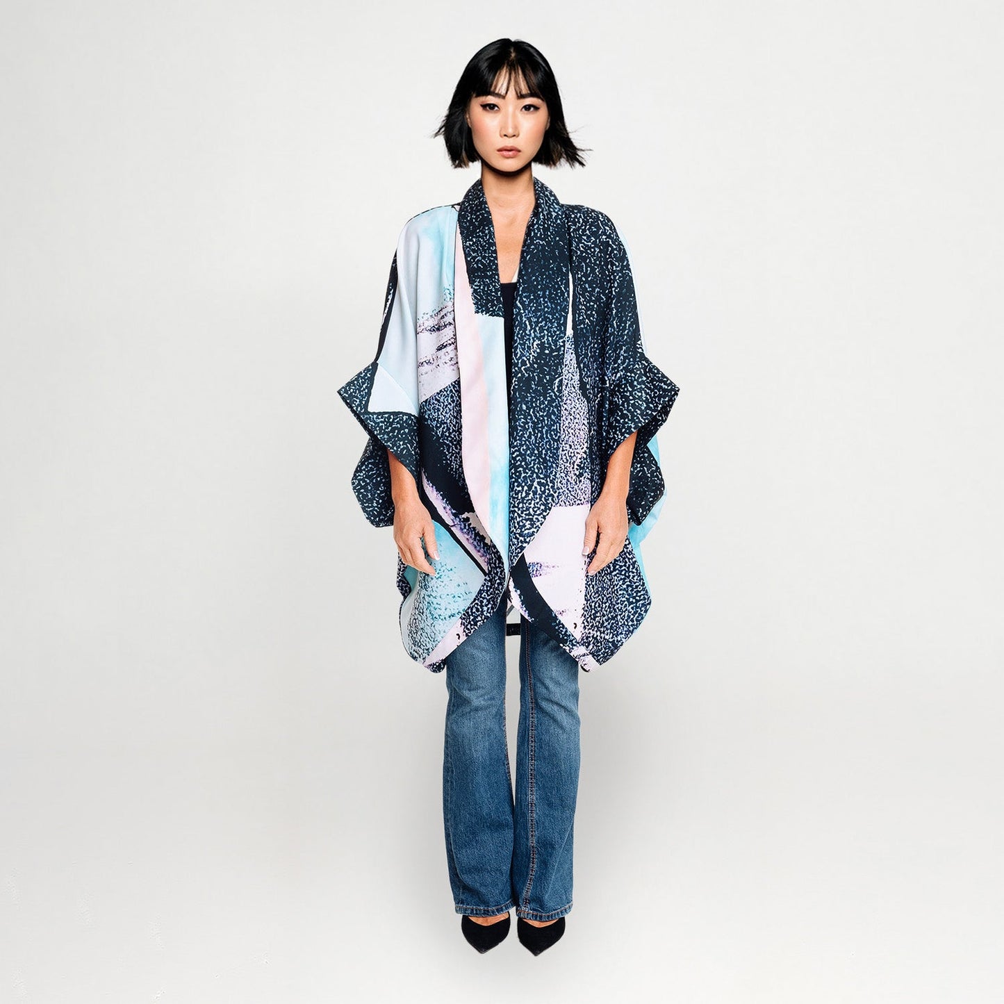 Round Art Kaftan Multi colours 5