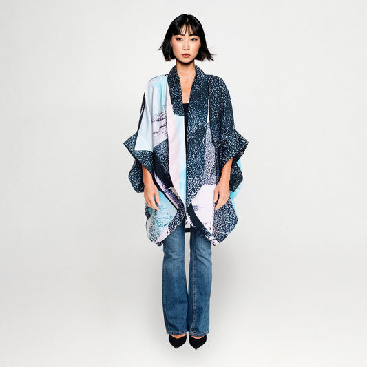 Round Art Kaftan Multi colours 5