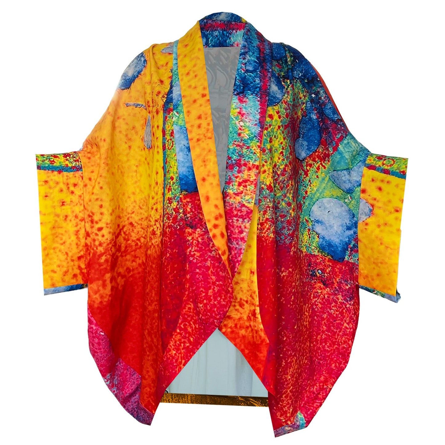 Round Art Kaftan Multi colours 7