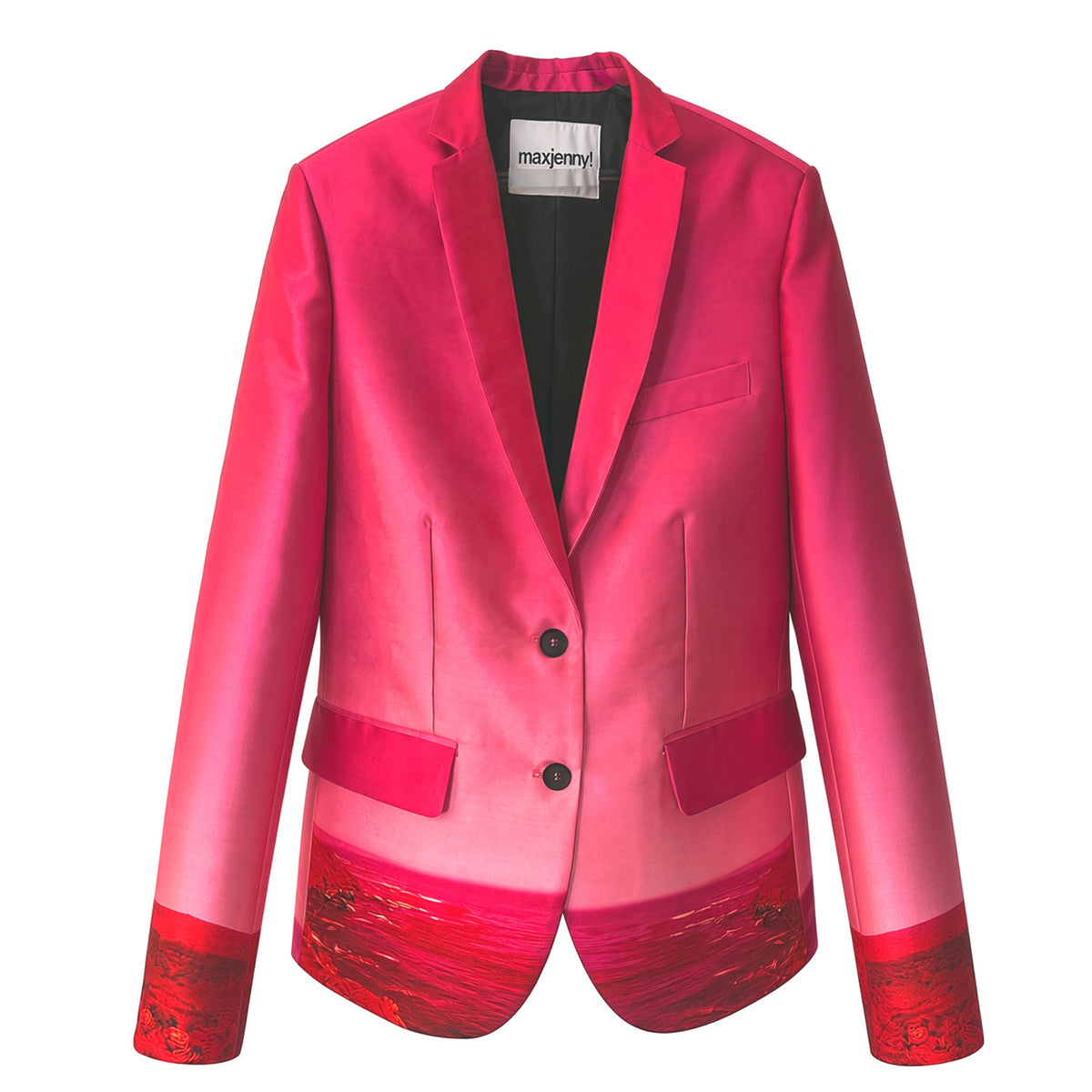 Skræddersyet Blazer – Rød Pink | maxjenny!