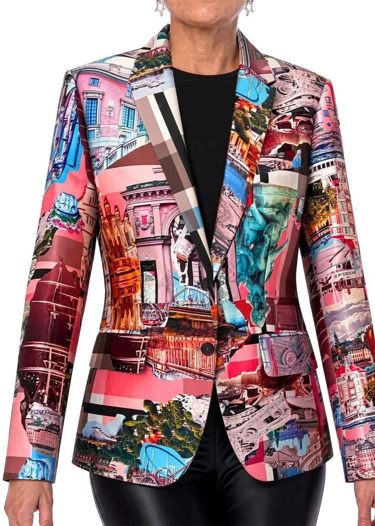 Tailored Blazer - Stockholm Royal Pink