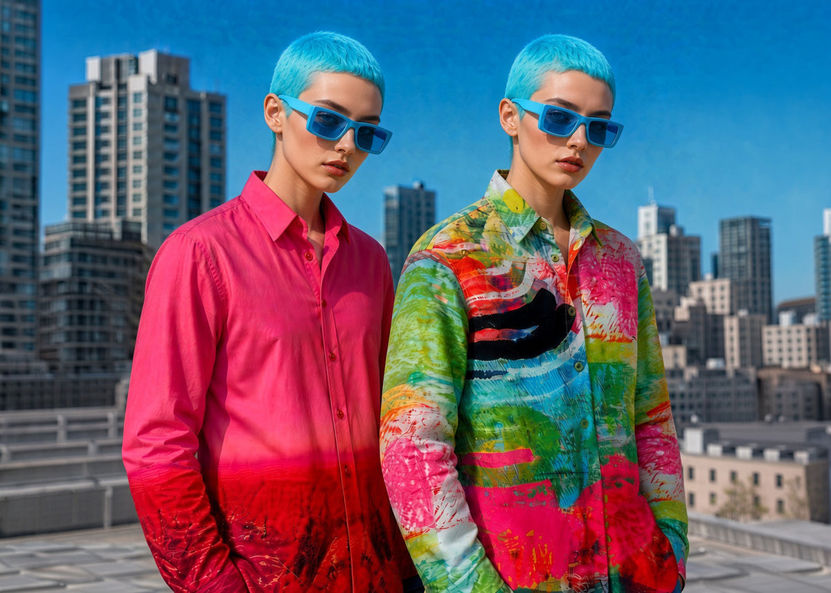 Printed Viscose Shirt