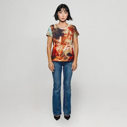 T-shirt print garden royal I maxjenny!
