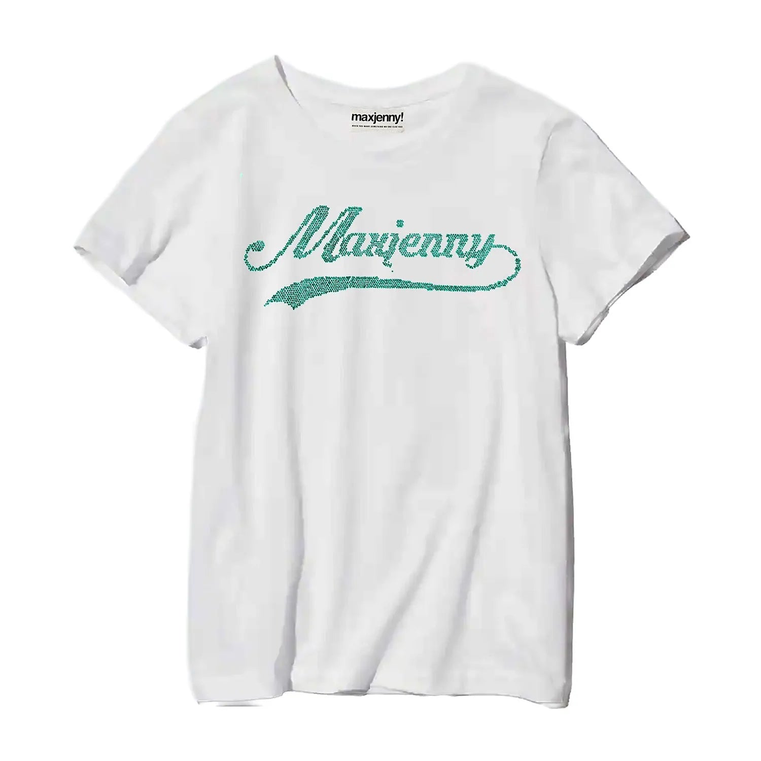 swarovski Print on rescued stock T-shirt Maxjenny swoosch 11