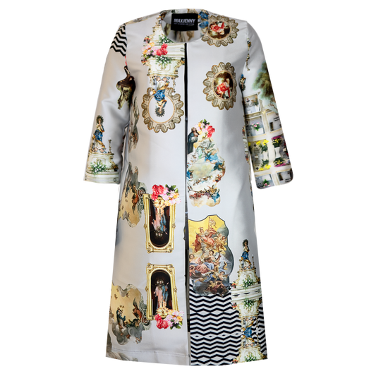 Sicily Dirty White Occasion Coat